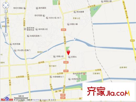 膠州寶龍城市廣場(chǎng)交通坐標(biāo)圖