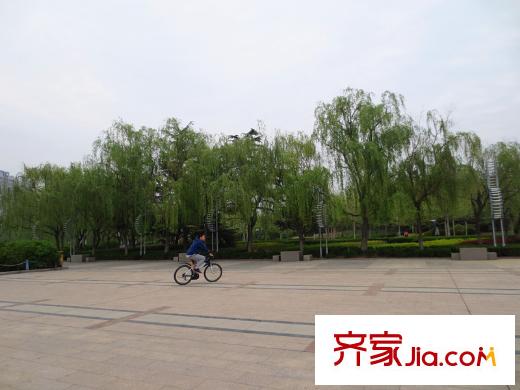膠州寶龍城市廣場周邊配套三里河公園