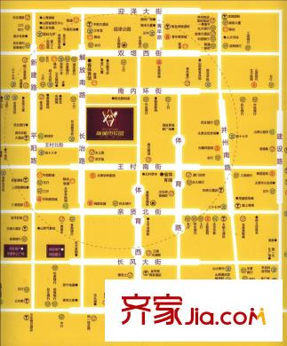 恒實城市廣場?新城市花園交通圖