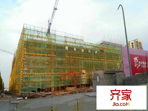 膠州寶龍城市廣場(chǎng)工程進(jìn)展（20140505）