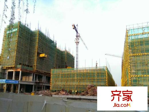 膠州寶龍城市廣場(chǎng)工程進(jìn)展（20140505）