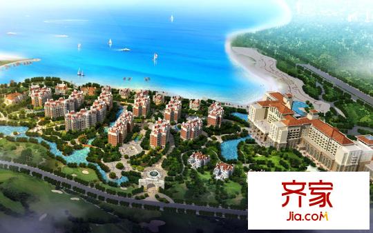 康大山語(yǔ)海日景鳥(niǎo)瞰圖
