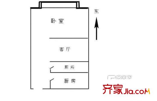 太原 半坡東街 戶型圖