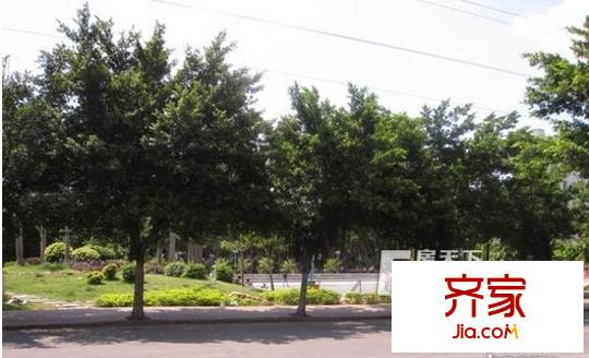 新秀園小區(qū)外景圖太原  