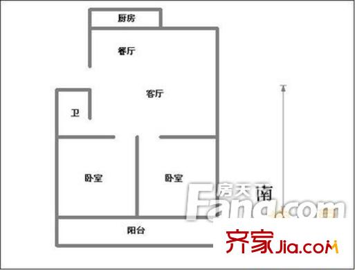 太原 龍園小區(qū) 戶型圖
