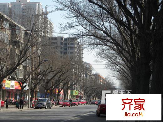 王村統(tǒng)建宿舍外景圖  街景圖