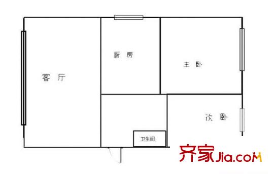 賽馬場錦繡苑 3室 戶型圖