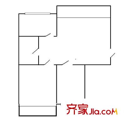 賽馬場錦繡苑 3室 戶型圖