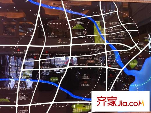 銀盛泰星河城區(qū)位圖