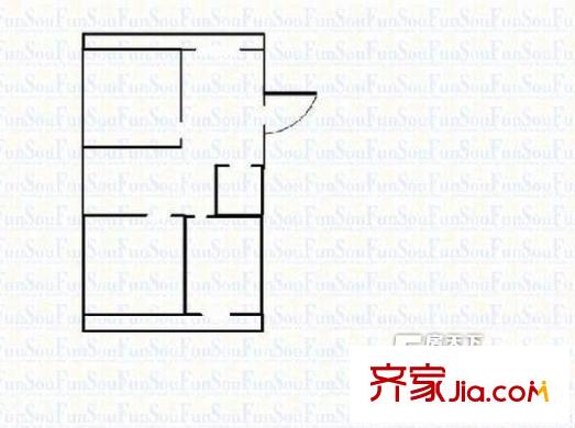 太原 太榆路工商局宿舍 戶(hù)型圖