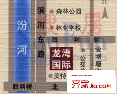 龍灣國際交通圖