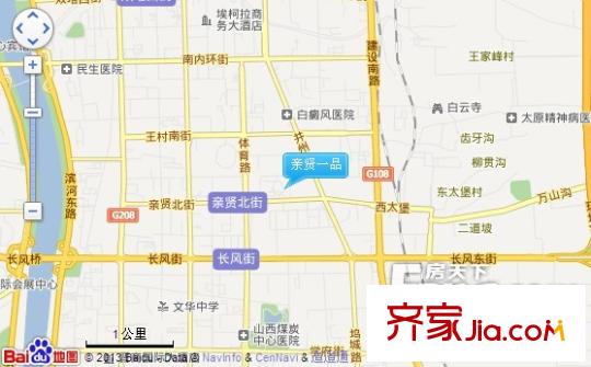 親賢一品交通圖太原  