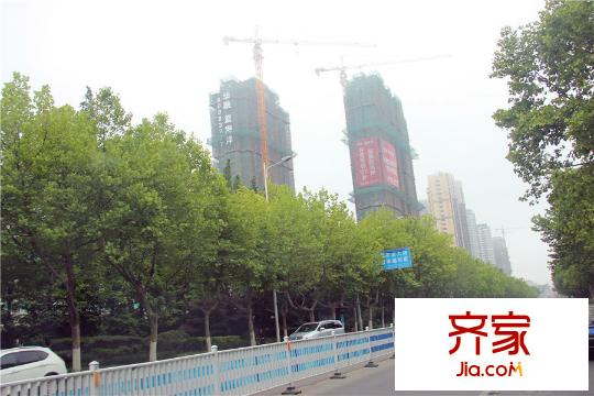 華融藍(lán)海洋?聽海1#2#樓工程進(jìn)展（2015.07.07）