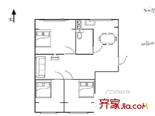 太原 東崗小區(qū) 戶型圖