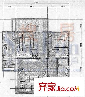 金圣甲第B座A戶型