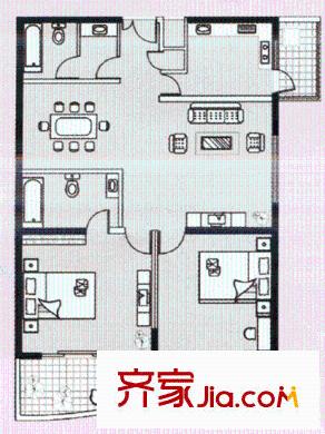 太原 桃園新居 戶型圖