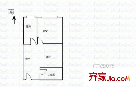 太原 佳境花園 戶型圖