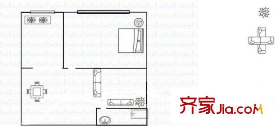 太原 佳境花園 戶型圖