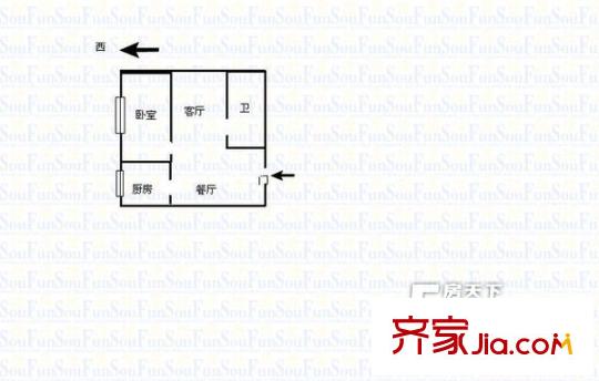 太原 佳境花園 戶型圖