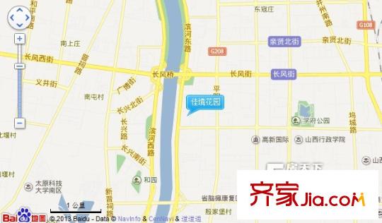 佳境花園交通圖太原  