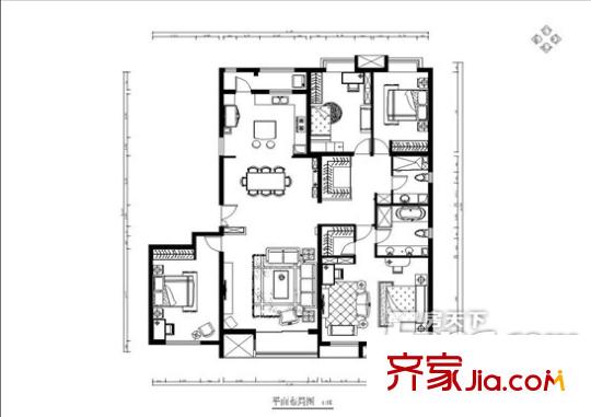 太原 漪汾仙莊小區(qū) 戶型圖