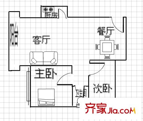 金林佳園 0室 戶型圖