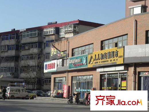 金林佳園配套圖小區(qū)旁洗衣店