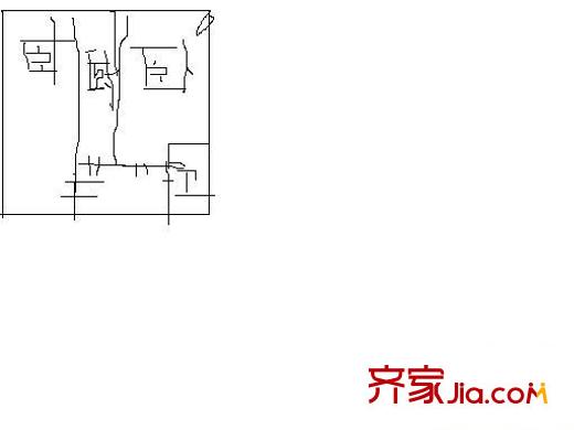 重減小區(qū) 2室 戶型圖