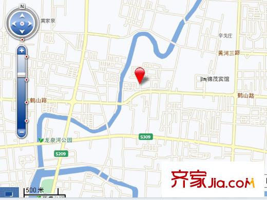 吉上太和城交通圖