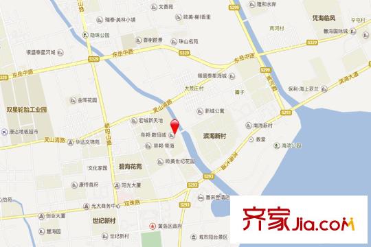 帝邦卓郡交通圖
