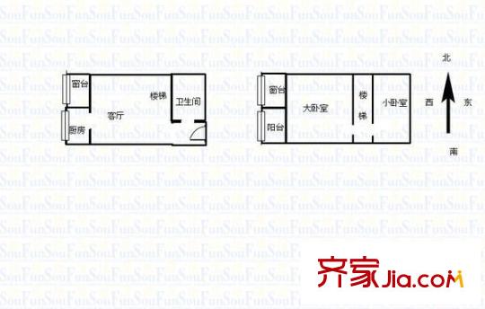 ME時代二期 2室 戶型圖