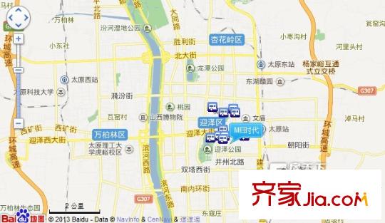 ME時代交通圖太原  