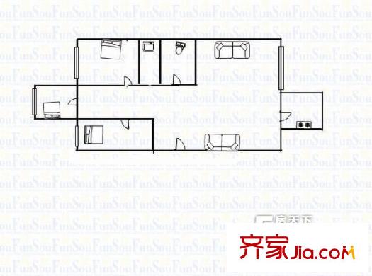 太原 露澤園小區(qū) 戶型圖