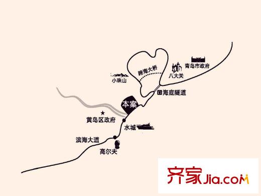 保利海上羅蘭區(qū)域圖