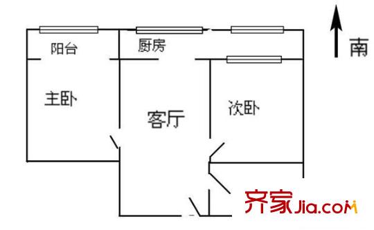 光學(xué)儀器廠宿舍 0室 戶型圖