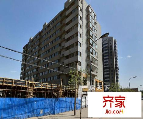 平板玻璃廠小區(qū)外景圖太原  