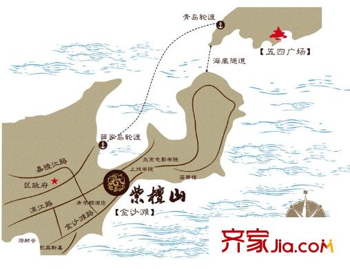 公元海區(qū)位圖