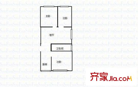 山汽小區(qū) 0室 戶型圖
