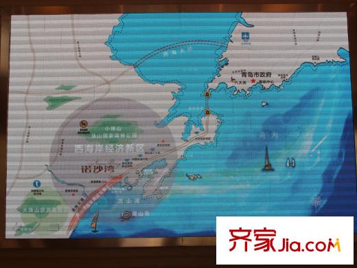 世茂諾沙灣區(qū)位圖