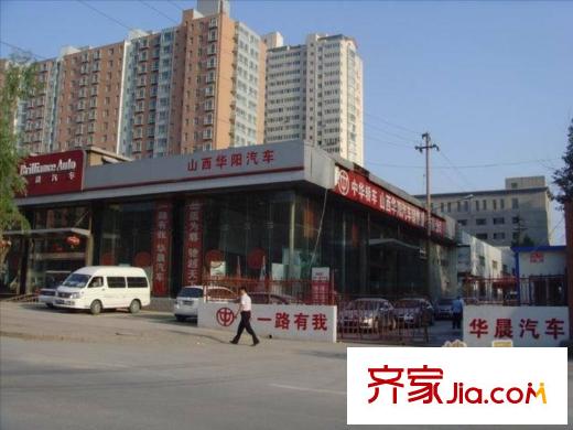 盛世長風(fēng)二期周邊建設(shè)路華陽汽車