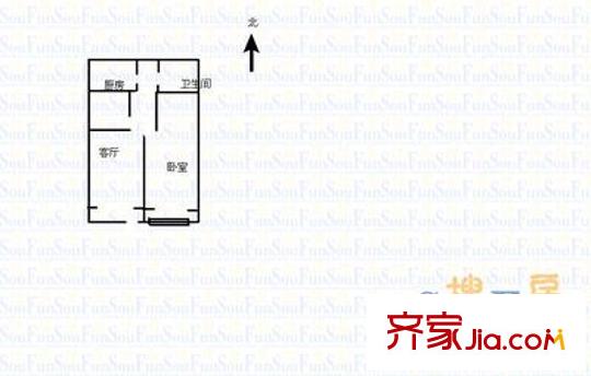 和風(fēng)小區(qū) 3室 戶型圖
