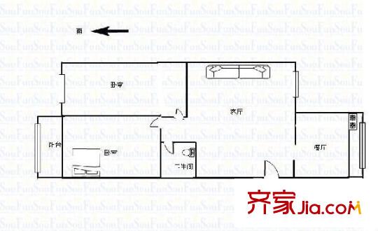 怡和熙園 0室 戶型圖
