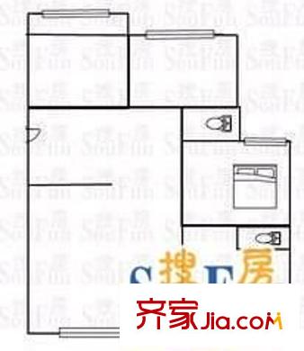 怡和熙園 3室 戶型圖