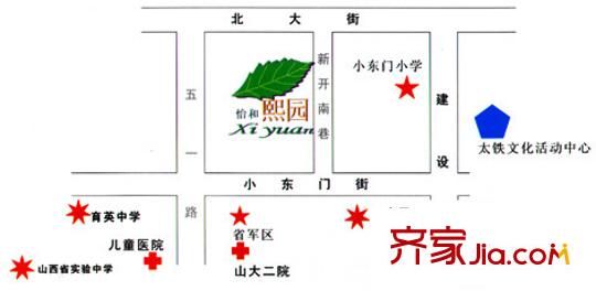 怡和熙園交通圖