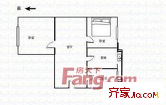 太原 富佳苑 戶型圖