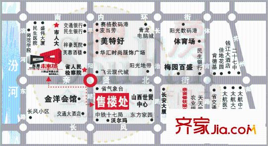 東岸未來城交通圖