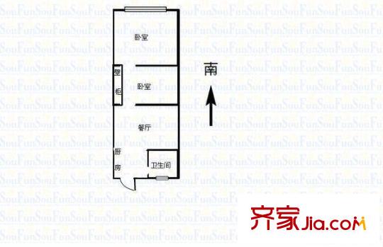 康樂街化二院宿舍戶型