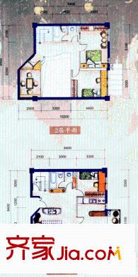 太原 凱旋大地 戶型圖