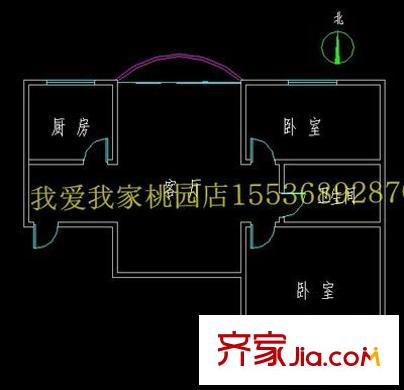 凱旋大地 3室 戶型圖