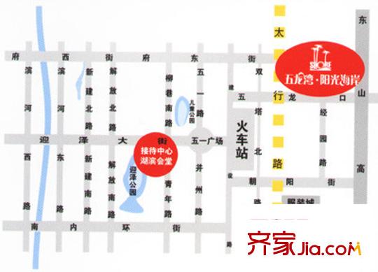 星河廣場(chǎng)小區(qū)交通圖